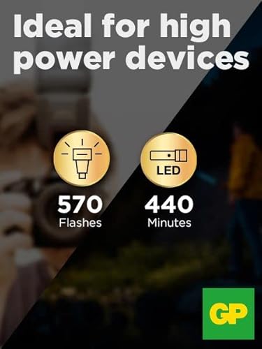 Gp Batteries Ultra Plus Alkaline 15AUP/LR6 Single-Use Battery Aa - 3