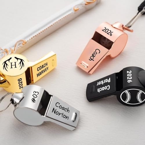 Silbato personalizado para árbitro con grabado miniatura 4