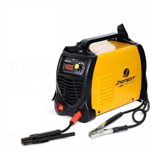 Saldatrice inverter 400 ampere valigia in metallo trasporto elettrodi professionale