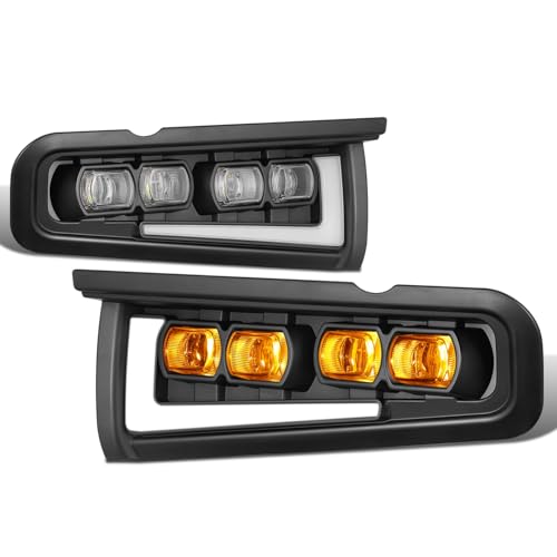 DNA MOTORING Pair of Fog Lights Compatible with Ford Bronco 2021-2025, Fits...
