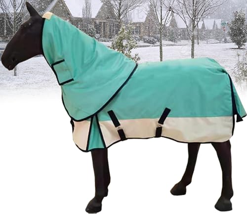 Manta de caballo transpirable e impermeable KLUFO de invierno con cubierta de cola 2