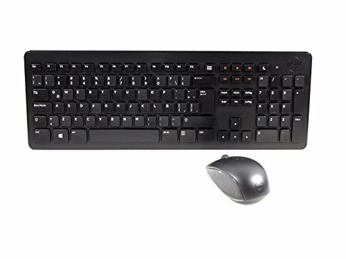 Dell Wireless QWERTY Black Spanish Keyboard and Mouse M1XF1 0M1XF1 CN-0M1XF1