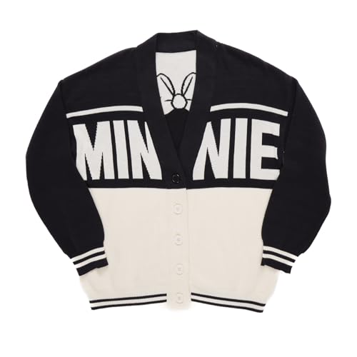 Disney Mickey Mouse Minnie Mouse Adult Oversized Cardigan Sweater Sizes X-Small - 2XL2