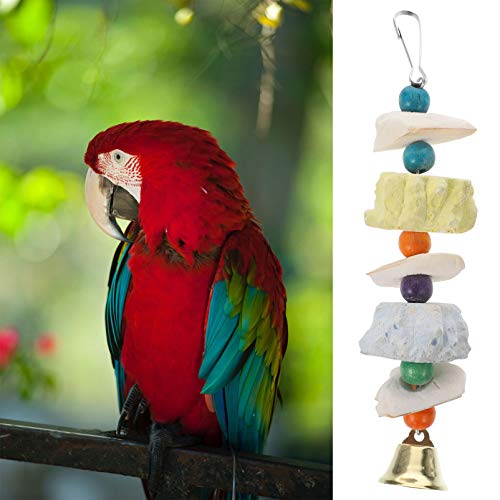 Balacoo Bico Do Papagaio Brinquedo Gaiola de Cálcio Pedra Guarnição Periquitos Contas Ranger Os Dent