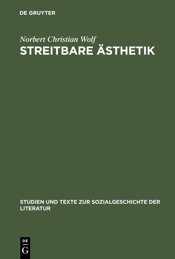 Goethe : Streitbare Ästhetik 1771-1789, l'analyse critique idéale pour chercheurs en littérature