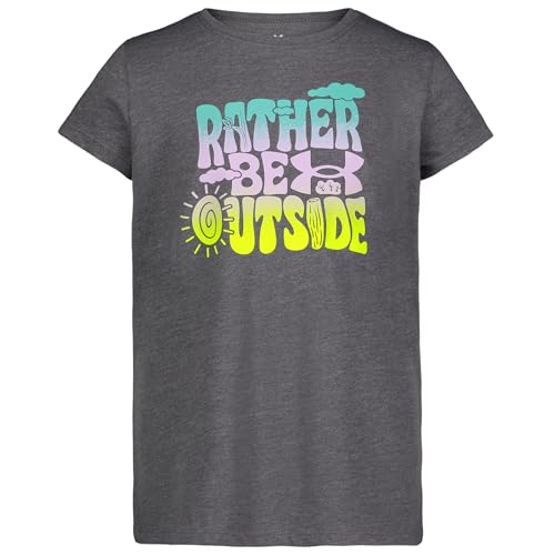 Image of Under Armour Girls' Short Sleeve Performance Graphic Tee, Outdoor Collection