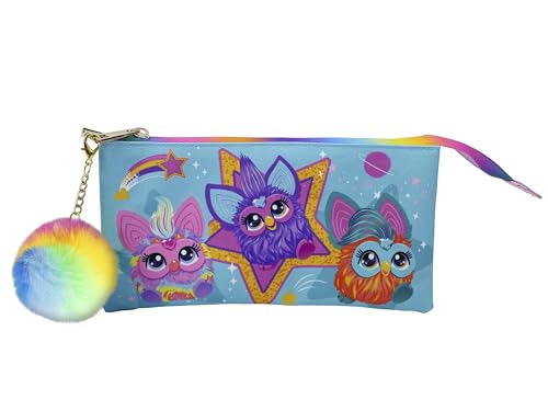 CyP Brands Furby, Estuche, Portatodo, Material Escolar, Multicolor, Producto Oficial