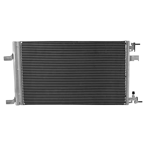 Image of TRQ A /C Condenser & Receiver Drier Assembly for 10-16 Buick LaCrosse 11-17 Regal 12-17 Verano 16-18 Cascada 13-19 Cadillac XTS 11-16 Chevrolet Cruze 14-20 Impala