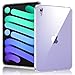 PRODELI For iPad Mini7 ケース (A17 Pro, 2024, 第7世代) iPad mini6 (2021, 第6世代) 専用 ケース 8.3インチ クリア TPU 背面カバー 超軽量 薄型 耐衝撃 ワイヤレス 対応 iPad mini 7/6世代 保護カバー