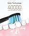 Fairywill Electric Toothbrush Powerful Sonic Cleaning - ADA Accepted Rechargeable Toothbrush with Timer, 5 Modes, 3 Brush Heads, 4 Hr Charge Last 30 Days Whitening Toothbrush for Adults and Kids