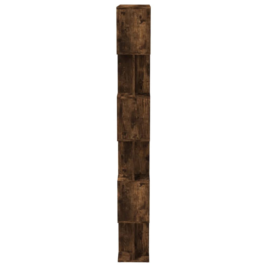 Generisch Bücherregal/Raumteiler Räuchereiche 80x24x192 cm Holzwerkstoff,Möbel,Regalsysteme,Bücherregale Bücherschränke-816059