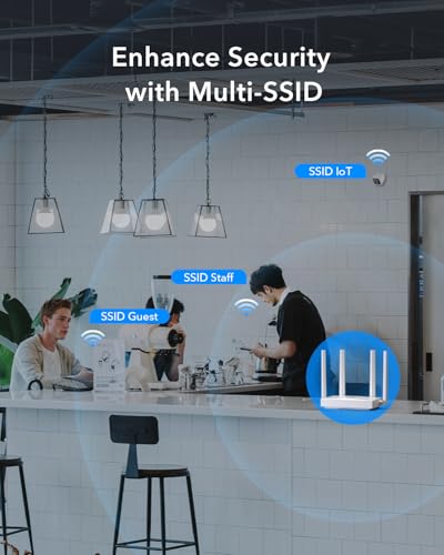 Image of Cudy AC1200 Gigabit Wireless Access Point, Gigabit RJ45, Business WiFi Solution, Mesh Support, Beamforming, Seamless Roaming, MU-MIMO, PoE or DC Powered, AP1300D