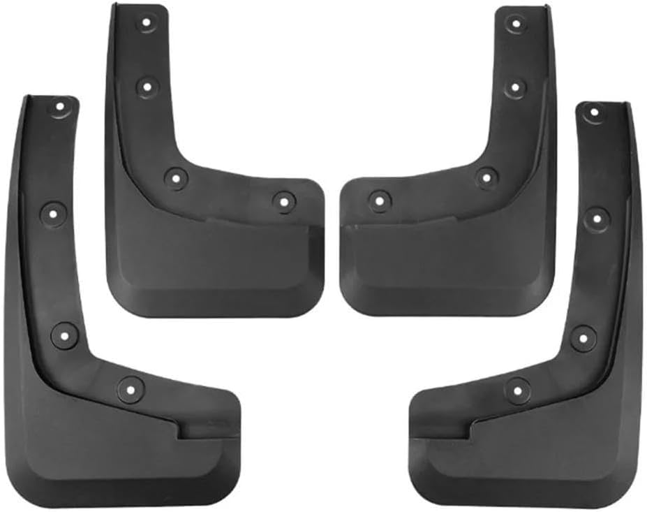 Auto Parts 4Pcs Black Mud Flaps Front Rear Splash Guard Mudflaps for Ford Ranger 2024 Car Mudguards Exterior Parts