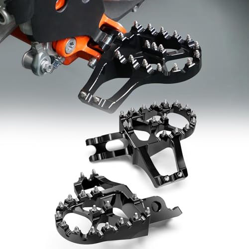 Repose-Pieds CRF450R en Aluminium CNC pour un Grip Moto Ultime
