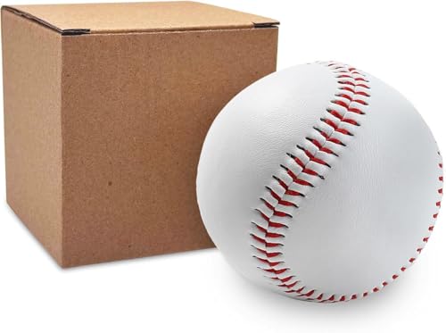 LeapBeast Professionelle Baseballs 9 Inch, Handgenäht Baseballs, Hart Holz/Weiche Gummikern Basebälle für Erwachsene, Jugendtraining, Professionelle Baseballspiele (1PCS, Weicher Ball) LeapBeast Professionelle Baseballs 9 Inch, Handgenäht Baseballs, Hart Holz/Weiche Gummikern Basebälle für Erwachsene, Jugendtraining, Professionelle Baseballspiele (1PCS, Weicher Ball)