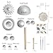 Rejopfad Solar System Model Kit for Crafts, Solar System Project Kit Include Foam Balls, Mixing Tray, Brushes, Sticks, Flags, Stickers (58 Pack Set)