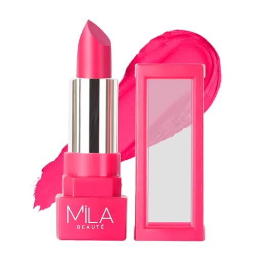 Image of MILA BEAUTE Matte Lipstick | Highly Pigmented & Lightweight Formula | Matte Finish | Gives Full Coverage | Shade -