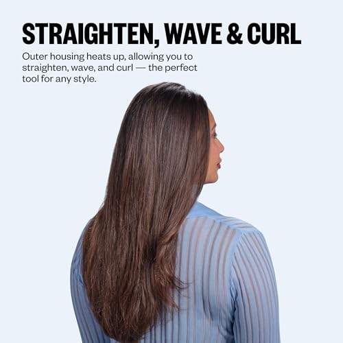 Image of BaBylissPRO Nano Titanium Prima Ionic Hair Straightener - Professional Flat Iron & Curling Iron in One for Stylists, Pro Styling Hair Tool