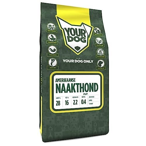 Yourdog 6 kg amerikaanse naakthond pup hondenvoer