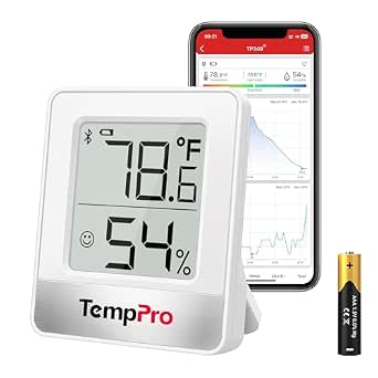 TempPro TempAir 260FT Bluetooth Indoor Thermometer Hygrometer