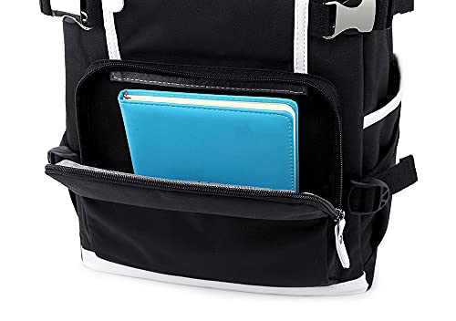 Anime Rugzak Toilet-Bound Hanako-Kun Schooltas voor Laptop Daypack Wandelen Reizen Grote Capaciteit Tas Waterbestendige Schoolrugzak Mannen en Vrouwen - Image 5