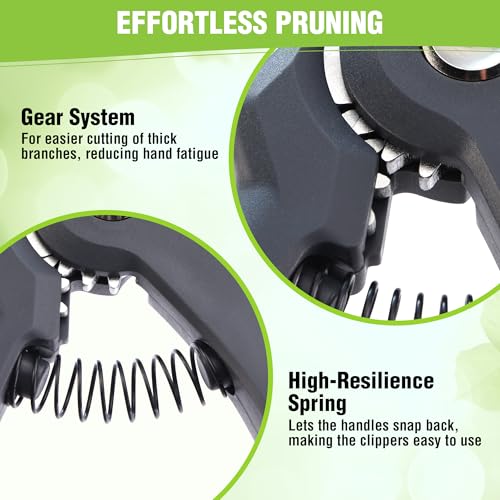 Tijeras de podar WORKPRO 8.5 pulgadas de acero miniatura 5