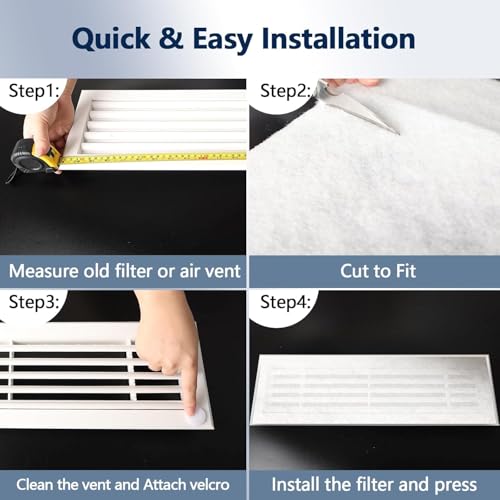 Image of Air Vent Filters, MERV 8 Cut to Fit, 20 inch x 140 inch