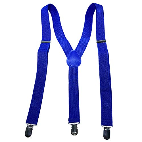 Tirantes para hombre en Y regulables de 25 mm elásticos