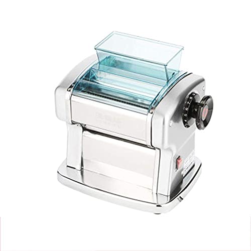 WERYU Zarte Nudelmaschine 135W 220V Elektrische Nudelmaschine Edelstahl Nudelmaschine W 1 Klingen und…