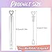Faxco 50 PCS Bubble Wand, White Heart Bubble Stick Tube Without Bubble Liquid, Wedding Bubbles Toy, Party Favors for Anniversaries, Valentine's Day, Festival Gift(No Bubble Liquid)