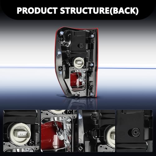Image of Aosky LED Tail Light Assembly Compatible with 2019-2023 Ford Ranger Rear Taillight Brake Signal Lamp Left Side Right Side