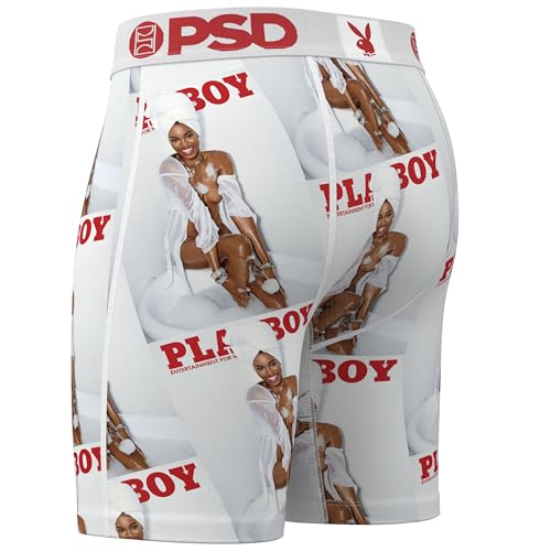PSD Men's Playboy Girls Boxer Briefs, Breathable Men's Underwear, Moisture-Wicking Fabric3