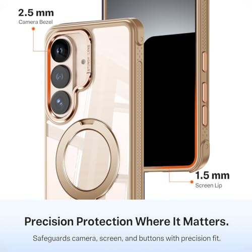Carcasa Samsung S26 Plus anticaída con función atril y anillo magnético 6