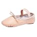 STELLE Premium Leather Ballet Slipper/Ballet Shoes(Toddler/Little Kid/Big Kid) (2MB, Nude)