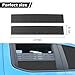 RT-TCZ for Silverado Rear Window Louver Vents Plate for Chevy Silverado GMC Sierra 2019-Present Black Ventilation Panel Accessories 2pcs