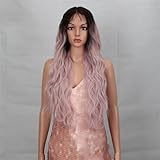Synthetics For Women Long Wavy Hair Cosplay Wigs Ombre Lace Heat Resistant Wig TT4-AMBRS 30inch