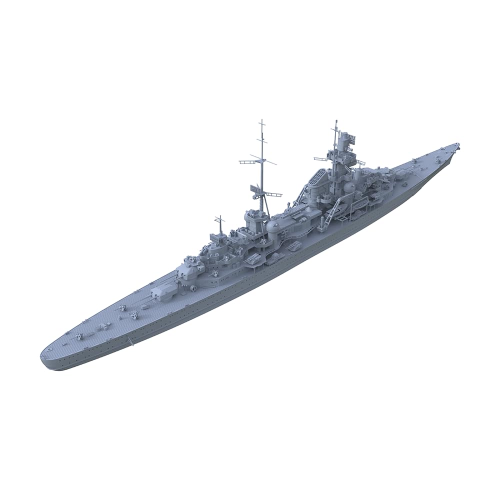 MRY-SFW 1/200 Militärmodell Deutschland Admiral Hipper-Klasse Schwerer Kreuzer Prinz Eugen (1945) Wasserlinienversion