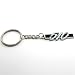 Datsun 510 Key Chain - Chrome/Black by Rotary13B1