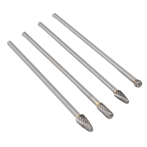 Juego de fresas rotativas de carburo 6mm para reparación y bricolaje miniatura 4