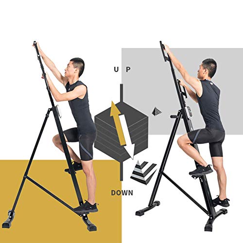 Image of Stepper Vertical Climber Simulation Mountain Climbing Machine Adjustable Folding Home Gyms Fitness Equipment Multifunct