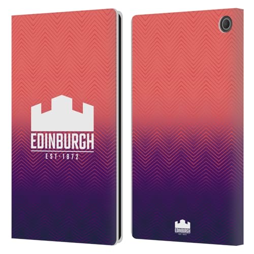 Étui en cuir Amazon Fire Max 11 antichoc style Edinburgh Rugby