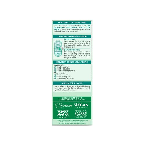 Garnier Super Sérum Repulpant Hyaluronic Aloe 30 Ml - vue 3