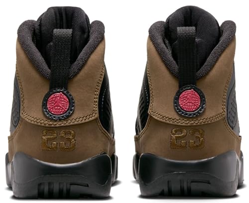 Retro Jordan 9 Preschool Olive4