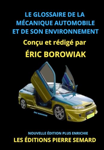 livre Le glossaire de la mécanique automobile et de son environnement