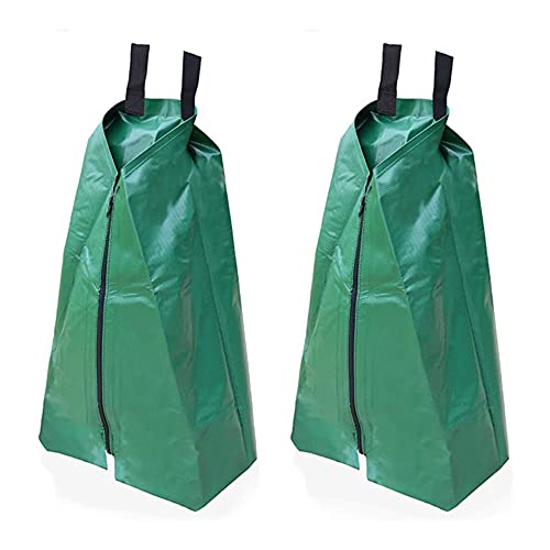 GX&XD Sac D'arrosage pour Arbre, Sacs D'arrosage pour Arbre 20 Gallons, Sac D'irrigation pour Arbre en PVC Durable avec Fermeture éclair (Lot De 2 5 à 8 Heures De Temps De Libération) Cover