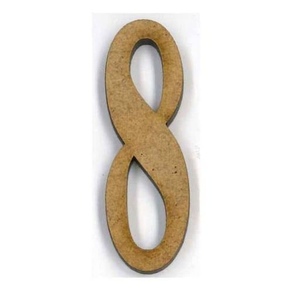 Dayka TradeLetter in DM, Wood, Multi-Colour, 6 cm