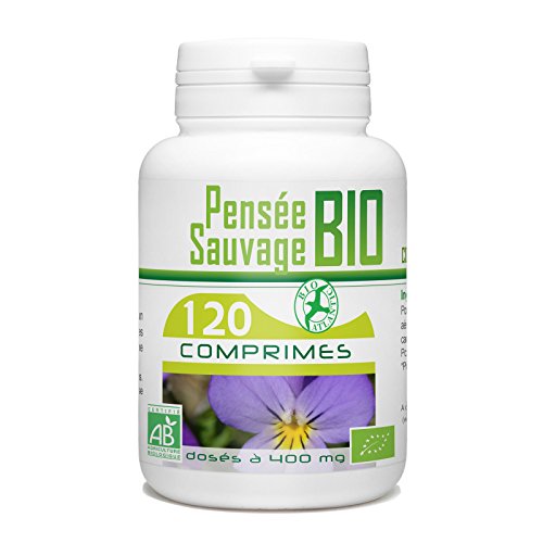 Pensée sauvage Bio - Viola tricolor - PEAU - 120 Comprimés