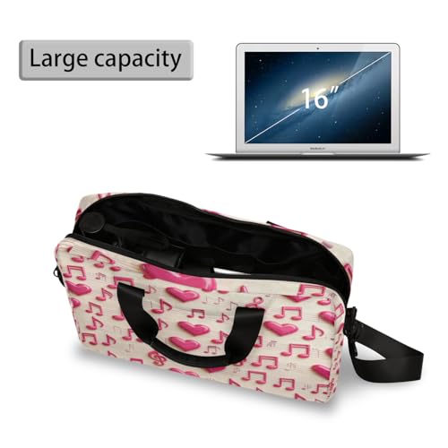 Bolso para portátil 15-15.6 pulgadas resistente agua rosa miniatura 4