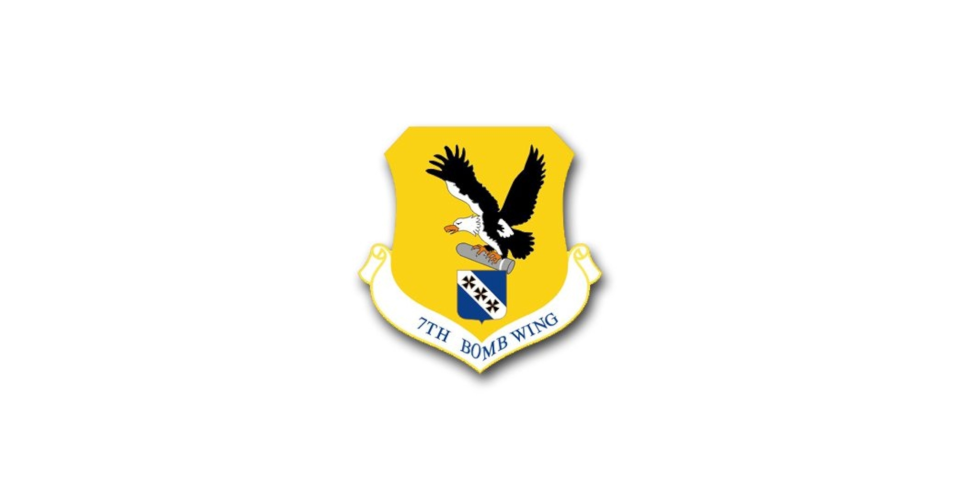 Amazon.com: US Air Force 7th Bomb Wing Decal Sticker 5.5