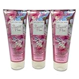 Bath & Body Works Sweet Pea Body Cream - Ultimate Hydration - 8oz each - Pack of 3